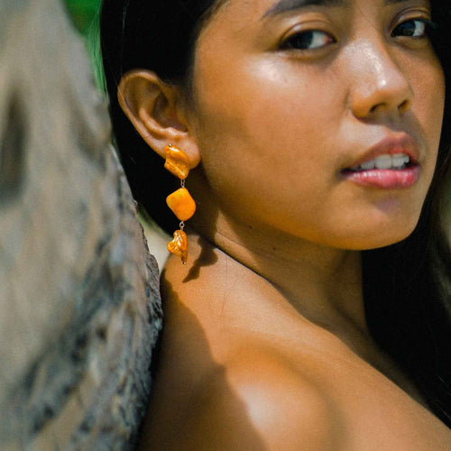 Ariela Mother of Pearl Danglers