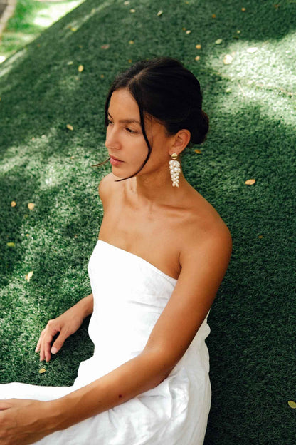 Moon Cascade Earrings