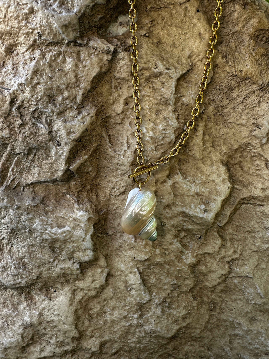 Sunken Island Shell  Necklace